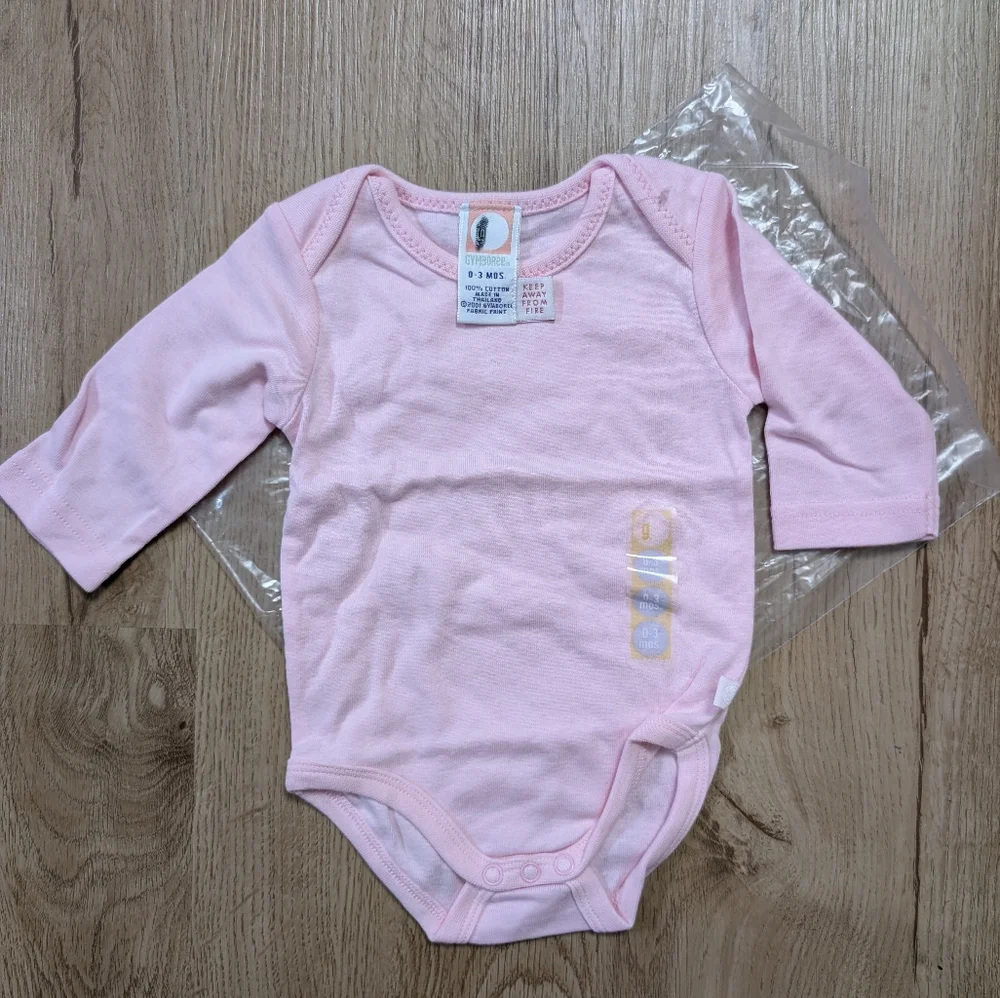 Vintage Gymboree Onesie Pink 2